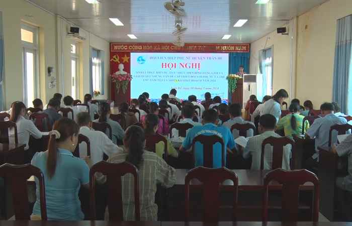 Trần Đề: Sơ kết 1 năm triển khai thực hiện Dự án 8